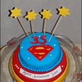 Gâteau superman trèsss gourmand