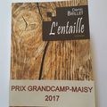 Un prix pour L'Entaille de Denis Brillet