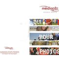 Plaquette pour l'agence de photographie "Mediapix"