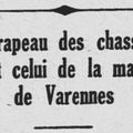 Sauvetage du drapeau de Varennes (55)