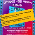 Les prochains concerts de la Chorale Strasbourgeoise pour le 2ème semestre 2014