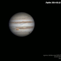 Animation Jupiter et Callisto - 22 février 2014