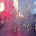 Gilets Jaunes à Marseille , quelques photos de l'Acte X, le samedi 19 janvier dernier