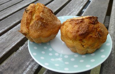 Muffins rhum-raisin