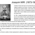 Le Modernisme de Joaquim MIR