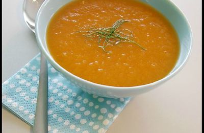Soupe fenouil carotte