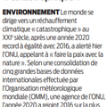 Réchauffement climatique