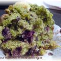 Les meilleurs muffins... matcha - chocolat blanc - mures sauvages