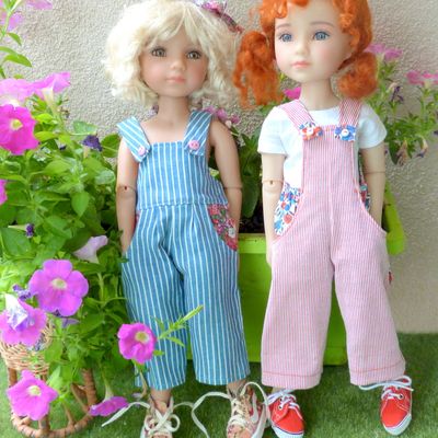 Les grandes au jardin/Lena et Sienna