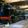Locomotive à vapeur 140 à la Cité du Train à Mulhouse