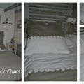 Housse de couette avec linge ancien !