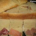 Pain de mie en surprise, au saumon, pâté, saucisson et balade à Noirmoutier 