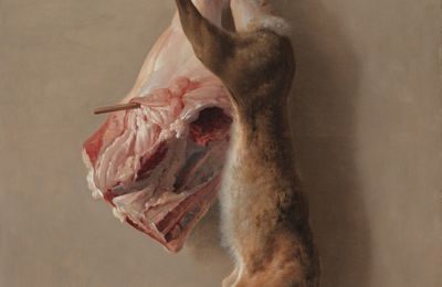 Jean-Baptiste Oudry (French, 1686–1755), A Hare and a Leg of Lamb, 1742