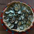 Tarte cougette et thym frais