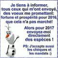 Allez, on rigole un peu ..... pour commencer l' année, cela ne peut pas faire de mal lol ....