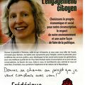 profession de foi de Frédérique Heurguier (PS)