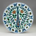 Iznik dish, Turkey, 16th century