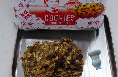 Cookies aux flocons d'avoine sans sucre