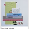 Page "Let's go to the sea"