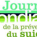 10 septembre = Journée Mondiale de prévention du suicide