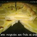 Tarte vergeoise aux fruits au sirop