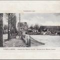 1291 - Avenue du Chemin de Fer - Ruines de la Maison Lanier - Inondations 1910.