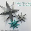 Mon atelier bricolage #1 : l'étoile 3D