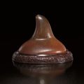 An unusual undecorated rhinoceros horn libation cup, naihebei , Ming dynasty, 17th century 