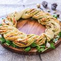 *J-2* Une couronne de Noël pour l'apéritif