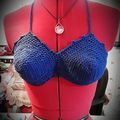 halter top .... maillot au crochet.... top au crochet