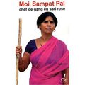 "Moi, Sampat Pal. Chef de gang en sari rose" de Sampat Pal et Anne Berthod 