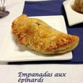 Empanadas aux épinards