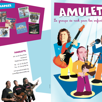 Pour fêter la nouvelle année, AMULETTE animera le BAL ROCK du début d'année !