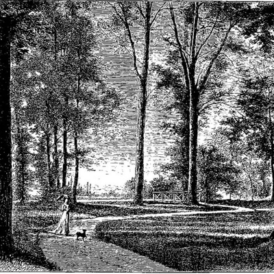 Le parc Edouard André à Bléré fait l'objet d'une recherche approfondie de l'Inventaire