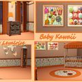 Chambre pour bambin "Baby Kawaii"