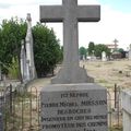 montbrison  42 2014 cimetière sépulture Pierre Michel   MOISSON DESROCHES 
