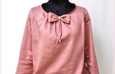 P'tite blouse rose