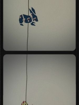 Sticker origami