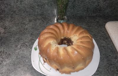 Brioche Kouglof au chocolat en MAP