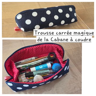 Trousse carrée de la Cabane Magique