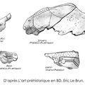 Musée d'Archéologie nationale. Contours découpés