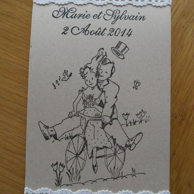 Mon faire part de mariage
