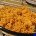 Semoule de couscous aux épices