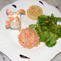 TARTARE DE SAUMON LÉGER