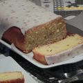 Cake au citron et à la lavande, sans gluten et sans lactose