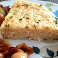 GÂTEAU DE CHOU-FLEUR AU PARMESAN