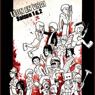 Affiche faite 100% à la main sur un format A1 