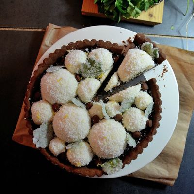 POP DE COCO CORIANDRE ET CHOCOLAT