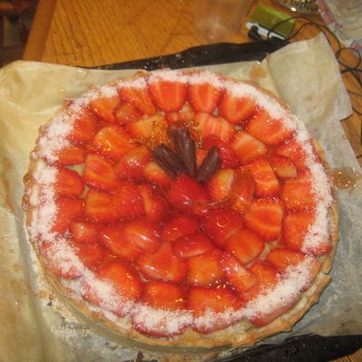 Recette Tarte au Fraise 