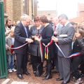 Inauguration de l'école Le Frénelet à Lorgies